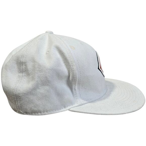 NFL VTG Chicago Bears 100% Wool White Fitted Hat Cap Sideline Reebok 7.25 - Picture 5 of 9